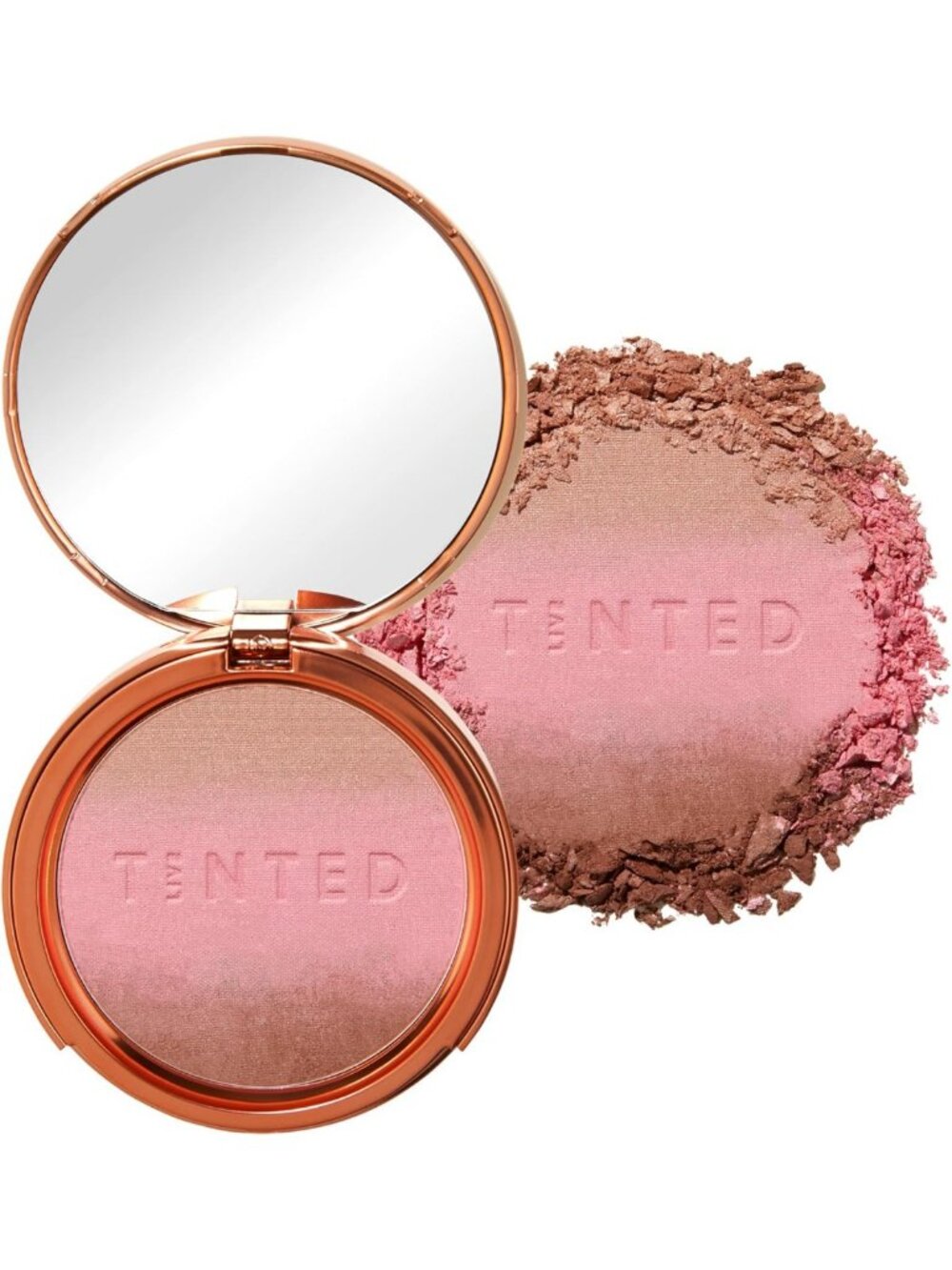 Gradient Blushing Bronzer in Mojave Mirage - Flawless Glow, 15g, Vegan